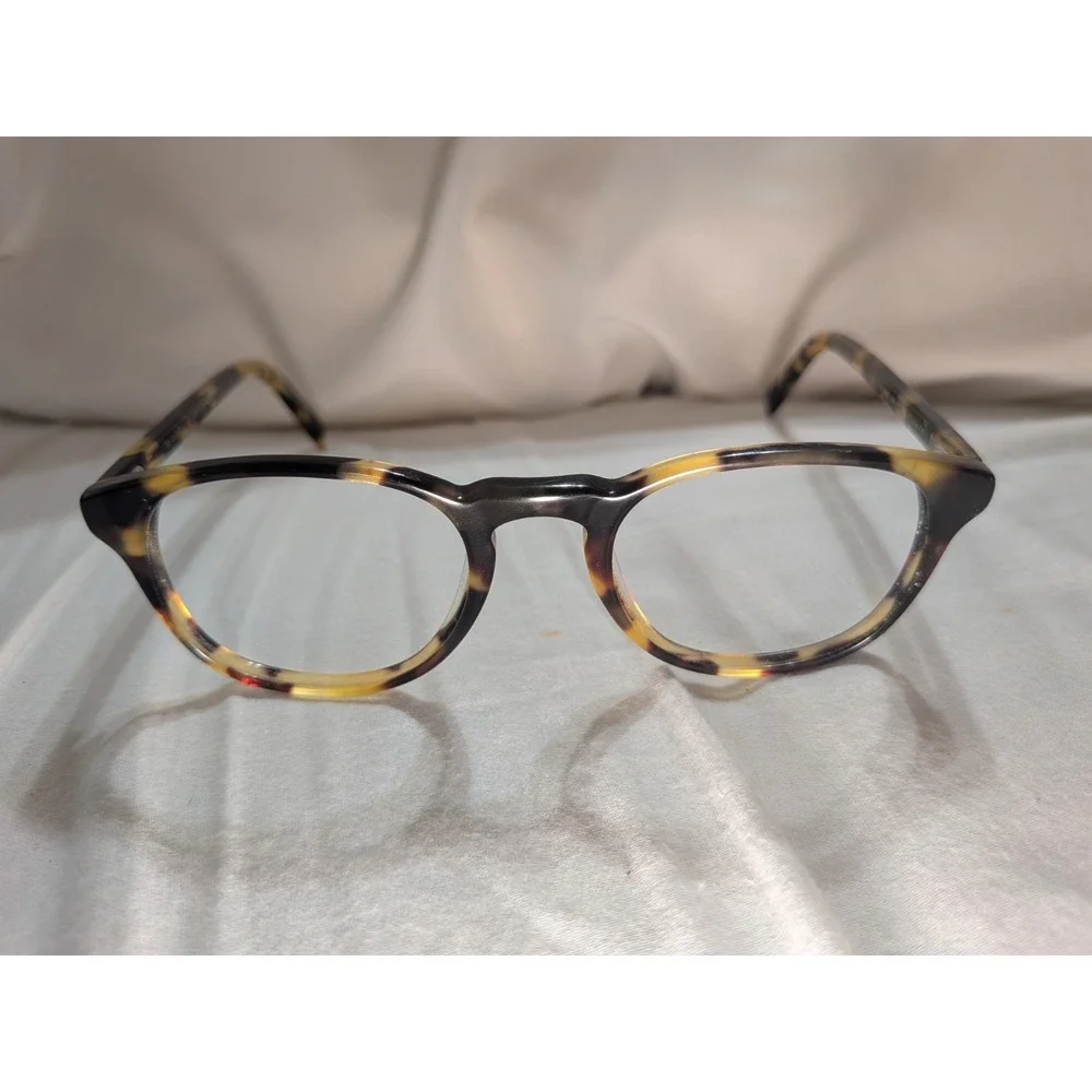 Warby Parker Downing Eyeglasses Mens Tortoise Round M 242 48-21-140